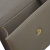 First Lady Taupe Textured Leather Handbag 07
