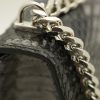 Opera Night Black Python Chain Bag 07