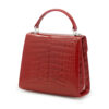 Tiffany Mini Red Crocodile leather handbag – by Cardinal Milano – luxury italian design