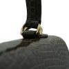 First Lady Taupe Alligator Leather Handbag 11