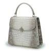 Tiffany 21 Crocodile Himalaya Leather Bag 03