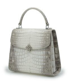 Tiffany 21 Crocodile Himalaya Leather Bag 03