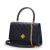 Opera Quilted Blue navy chain bag 01