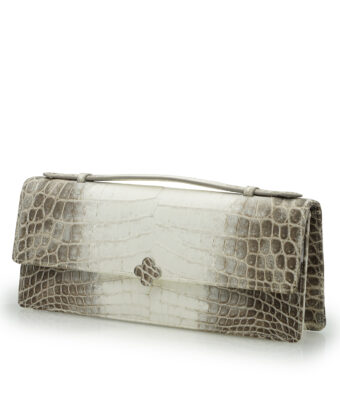 Alternative view of Time 22 Himalaya Crocodile leather bag MTO