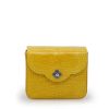 First Date Yellow Alligator Leather bag 01