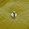 First Date Yellow Alligator Leather bag 10