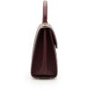 Tiffany 21 Burgundy Ostrich Leather Handbag 08