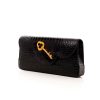 Cardinal N time 21 black croc leather chain bag 4