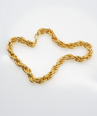 Alternative view of Cardinal Necklace chain gold