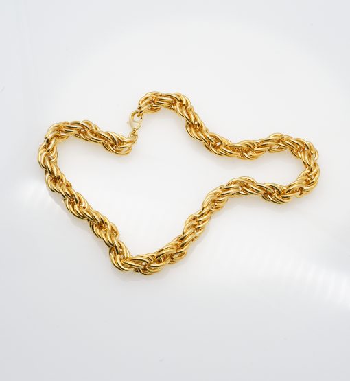 ⁦Cardinal Necklace chain gold⁩ - الصورة ⁦2⁩