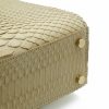 First Lady 22 Python Beige Leather Bag 08