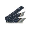 Cardinal Blue Navy Twill Silk Scarf 01