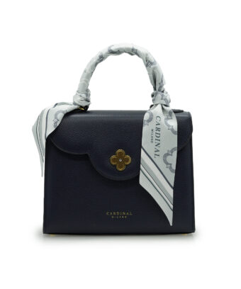 Alternative view of Grey Twill-silk scarf