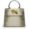 Lady Cardinal 25 Himalaya Croc Embossed Leather 01
