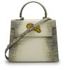 Lady Cardinal 25 Himalaya Croc Embossed Leather 02