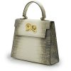 Lady Cardinal 25 Himalaya Croc Embossed Leather 03
