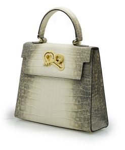 Lady Cardinal 25 Himalaya Croc Embossed Leather 03