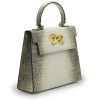Lady Cardinal 25 Himalaya Croc Embossed Leather 04