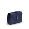 Milady Blue Navy Leather Bag 05