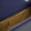 Milady Blue Navy Leather Bag 07