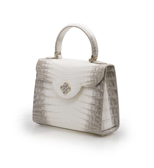 ⁦First Lady 22 Himalaya crocodile leather  handbag⁩ - الصورة ⁦2⁩