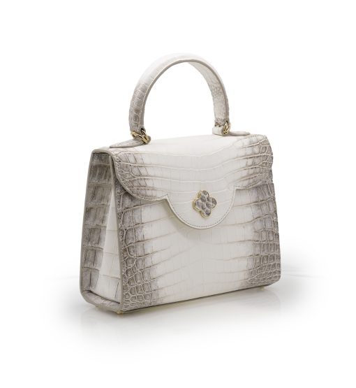 ⁦First Lady 22 Himalaya crocodile leather  handbag⁩ - الصورة ⁦6⁩