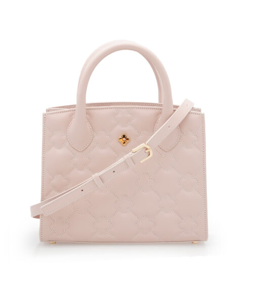 ⁦Powder quilted leather small tote bag⁩ - الصورة ⁦5⁩