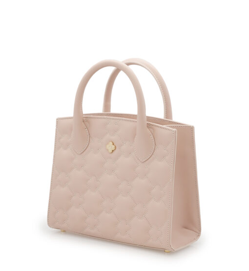 ⁦Powder quilted leather small tote bag⁩ - الصورة ⁦2⁩