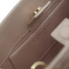 Cardinal Powder quilted leather small tote bag 07