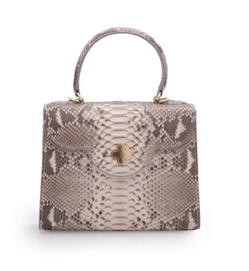⁦First Lady Python leather handbag⁩ - الصورة ⁦5⁩