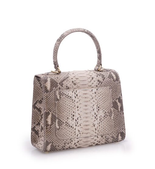 ⁦First Lady Python leather handbag⁩ - الصورة ⁦3⁩
