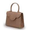 First Lady Tea Rose Alligator Leather Bag 03