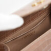 First Lady Tea Rose Alligator Leather Bag 07