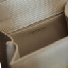 Tiffany Beige Lizard Embossed Leather Bag 06