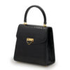 Tiffany Black Croc Embossed Leather Bag 03