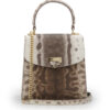 Tiffany Brown Karung Leather Bag 02