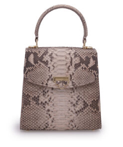 Tiffany Python leather handbag