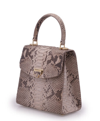 Alternative view of Tiffany Python leather handbag