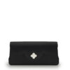 Cardinal Milano Time 21 Black silk clutch – Time 21 Black silk clutch – by Cardinal Milano – luxury italian design