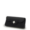 Cardinal Milano Time 21 Black silk clutch – Time 21 Black silk clutch – by Cardinal Milano – luxury italian design