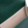 First Lady Green textured leather handbag – by Cardinal Milano – luxury italian design