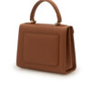 First Lady Brown textured leather bag – by Cardinal Milano – luxury italian design