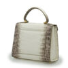 First Lady Himalaya Crocodile-Embossed Calf Leather Handbag - Image 5