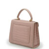 Cardinal Milano First Lady Tea Rose Crocodile-Embossed Calf Leather Handbag – First Lady Tea Rose Crocodile-Embossed Calf Leather Handbag - الصورة 3