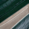 Time 22 Green Crocodile-Embossed Calf Leather Clutch - Image 8
